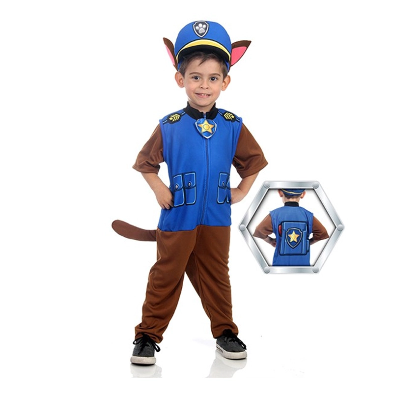DISFRAZ COSPLAY CHASE PAW PATROL - PATRULLA CANINA - 1