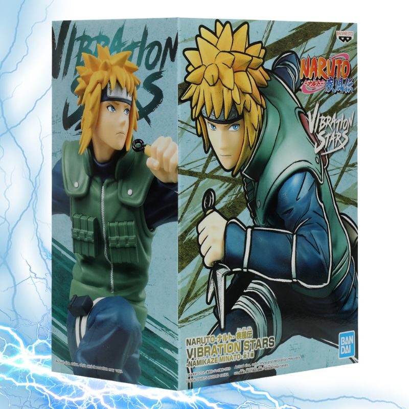 Figurine Minato Namikaze Naruto Shippuden Éclair Jaune de Konoha ninja