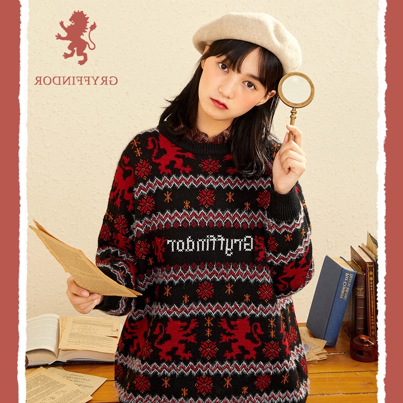 SWEATER MUJER GRYFFINDOR HARRY POTTER CHALECO - 2