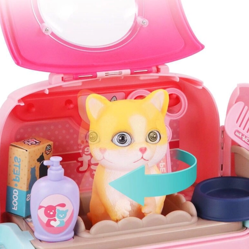 JUGUETE SET MOCHILA DE VETERINARIO GATITO PARA NIÑOS - 5