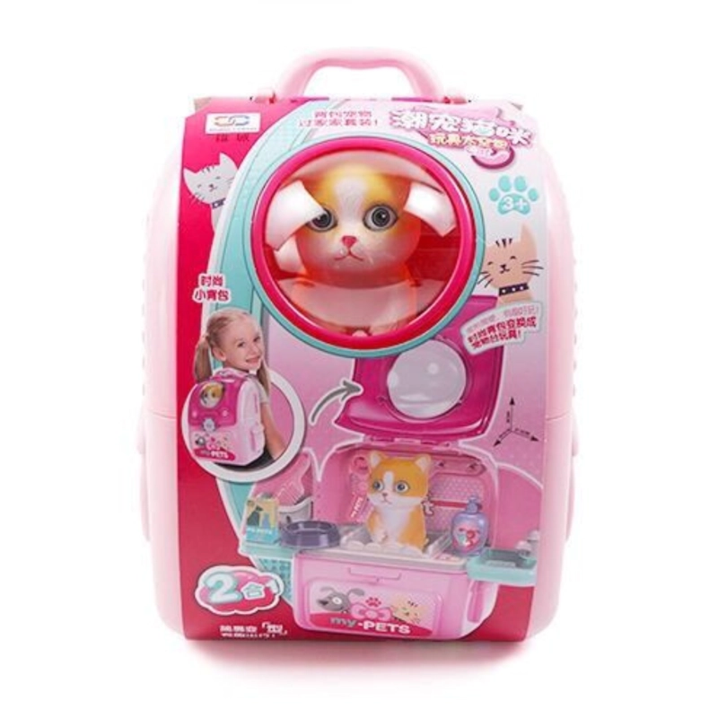 JUGUETE SET MOCHILA DE VETERINARIO GATITO PARA NIÑOS - 9