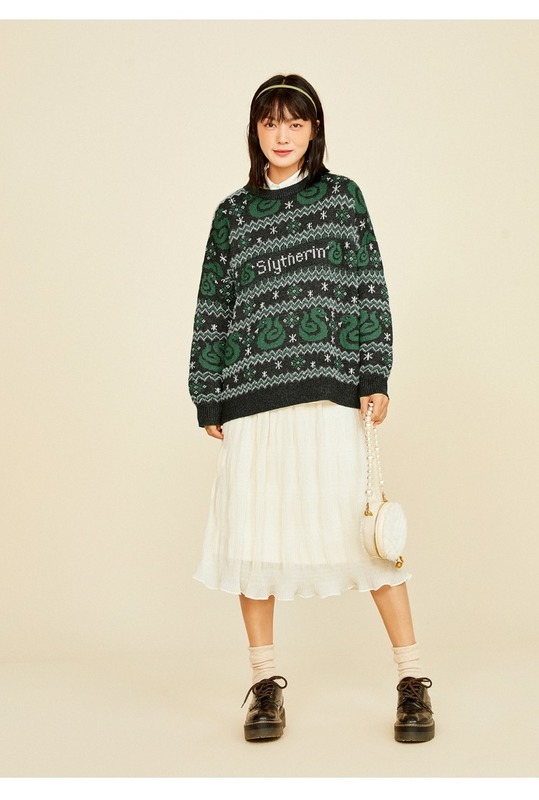 SWEATER MUJER SLYTHERIN HARRY POTTER CHALECO - 2