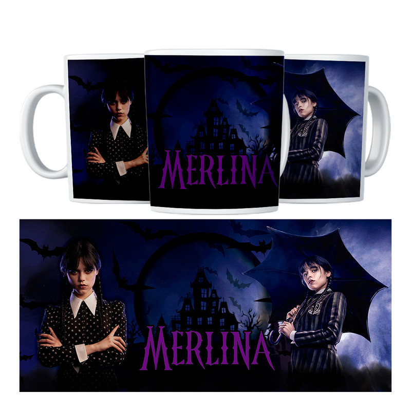 TAZA TAZÓN MAGICO MERLINA - 5