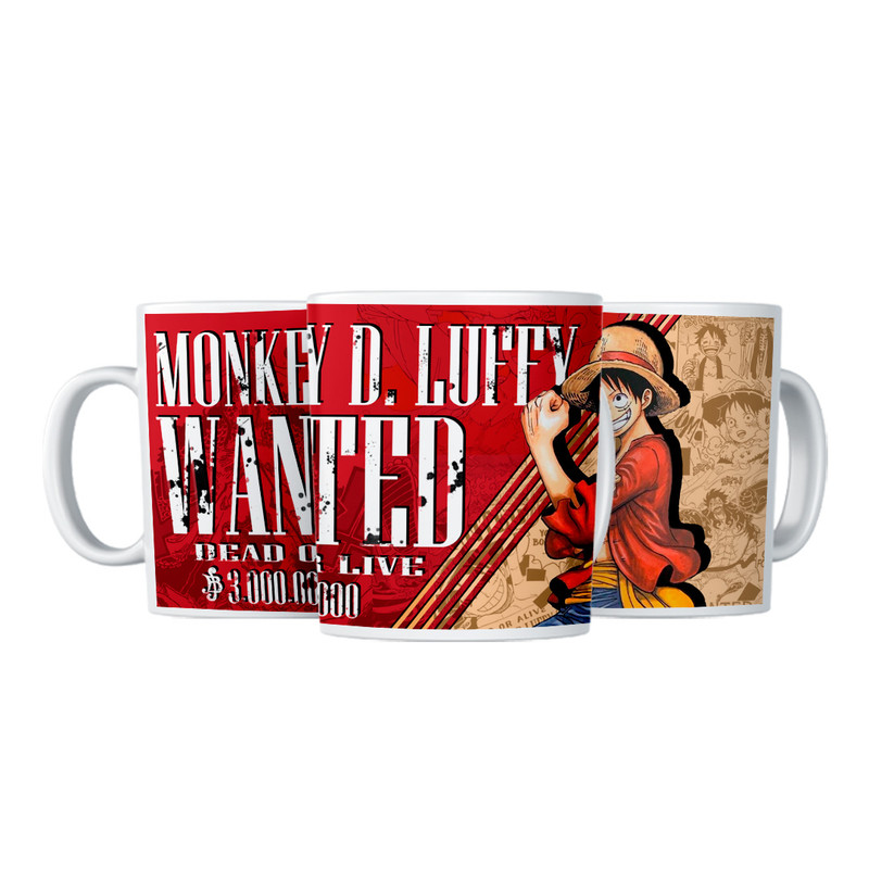 TAZA MAGICA LUFFY ONE PIECE ANIME - 3