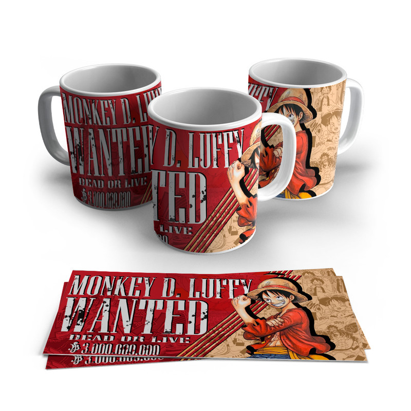 TAZA MAGICA LUFFY ONE PIECE ANIME - 5