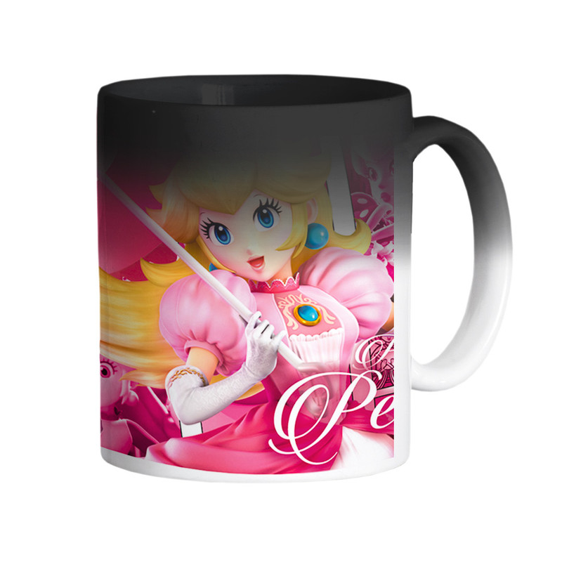 TAZA MAGICA PRINCESA PEACH SUPER MARIO BROS - 1