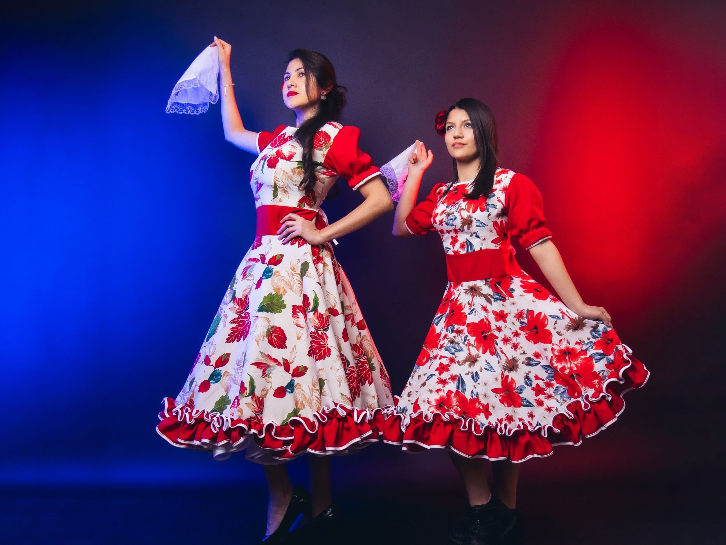 VESTIDOS DE HUASA DE CHINITA NIÑA FIESTAS PATRIAS - 2