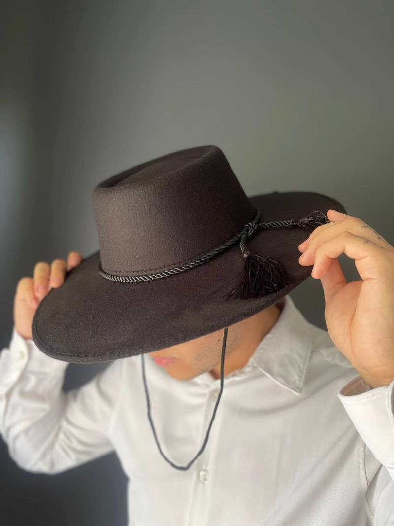 SOMBRERO HUASO ELEGANTE ADULTO FIESTAS PATRIAS - 3