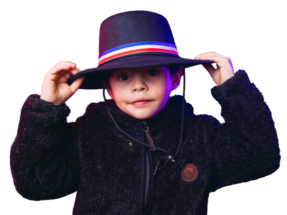 SOMBRERO HUASO ELEGANTE NIÑO FIESTAS PATRIAS - 1