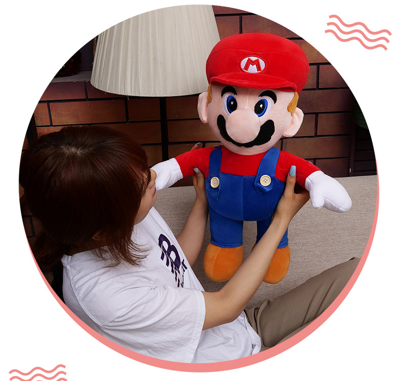 PELUCHES JUMBO DE SUPER MARIO 50 CM - 3