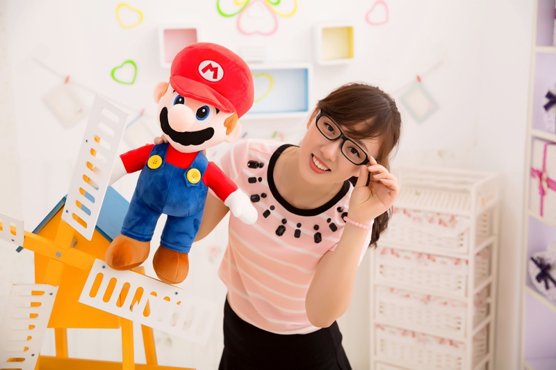 PELUCHES JUMBO DE SUPER MARIO 50 CM - 5