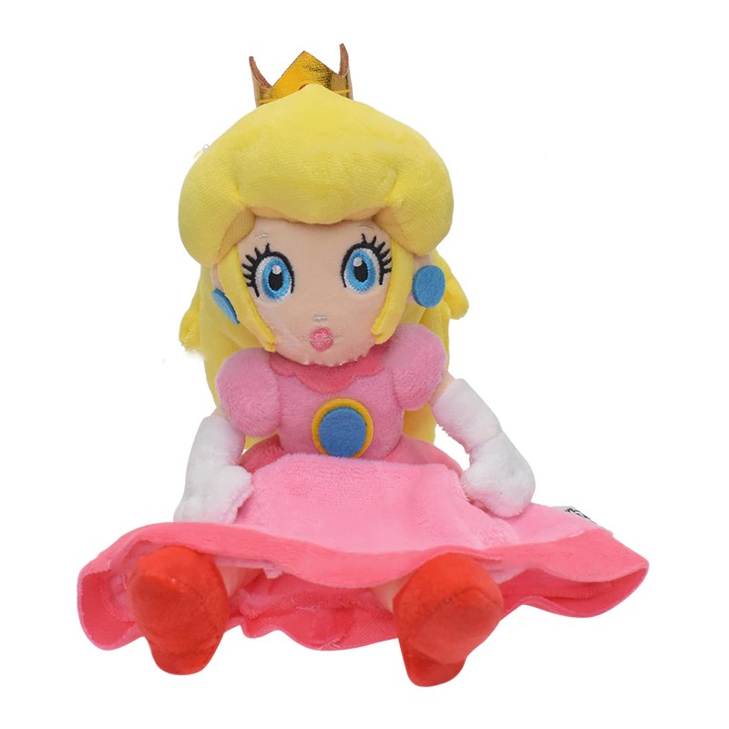 PELUCHES PRINCESA PEACH MARIO BROSS 23CM - 3