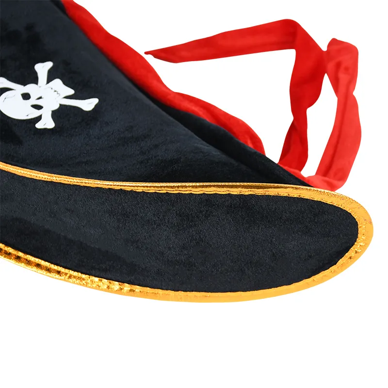 SOMBRERO DE PIRATA BOINA GORRO COTILLÓN - 7
