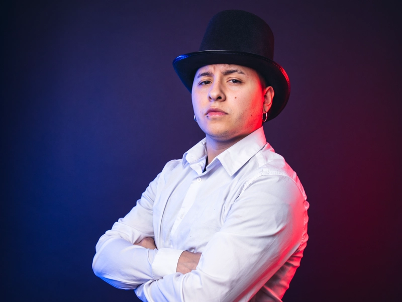 SOMBRERO DE MAGO DISFRAZ COSPLAY ADULTO - 3