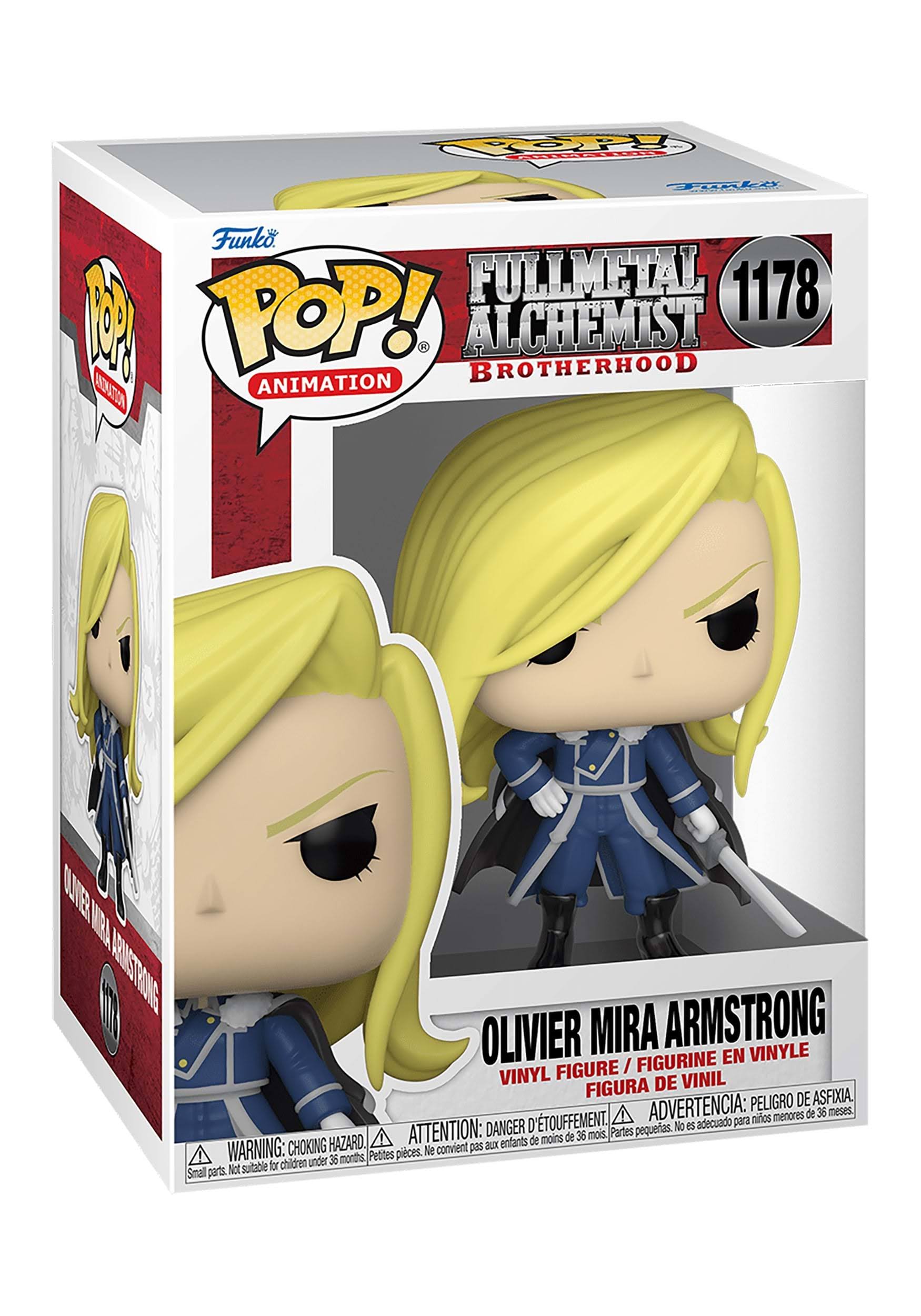 FIGURA OLIVER MILLA ARMSTRONG 1178 FULLMETAL ALCHEMIST FUNKO - 2