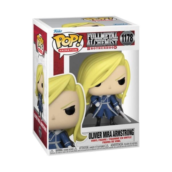 FIGURA OLIVER MILLA ARMSTRONG 1178 FULLMETAL ALCHEMIST FUNKO - 3