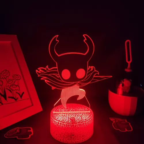 LÁMPARA VISUAL 3D HOLLOW KNIGHT LUCES - 2
