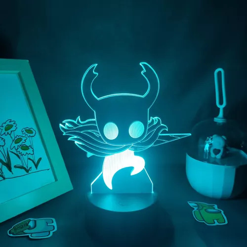 LÁMPARA VISUAL 3D HOLLOW KNIGHT LUCES - 3