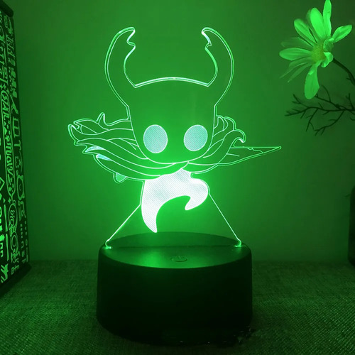 LÁMPARA VISUAL 3D HOLLOW KNIGHT LUCES - 5
