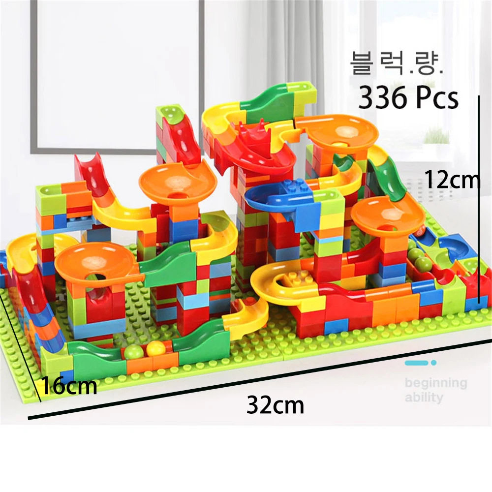 BLOQUES NIÑO AUTOPISTA 336 PCS LABERINTO EDUCATIVO - 2