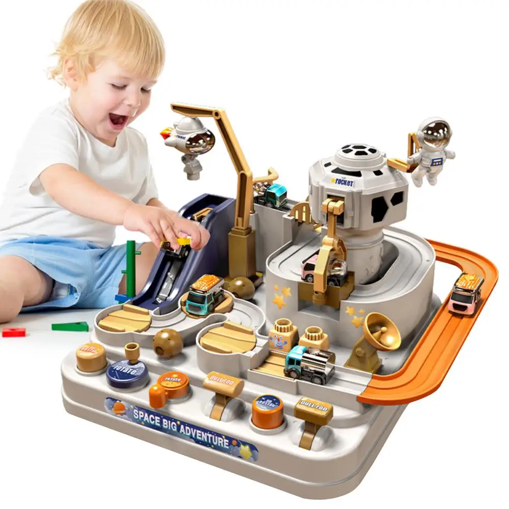 JUGUETE DIDACTICO CIUDAD MAGICA ASTRONAUTA NIÑOS MONTESSORI - 1