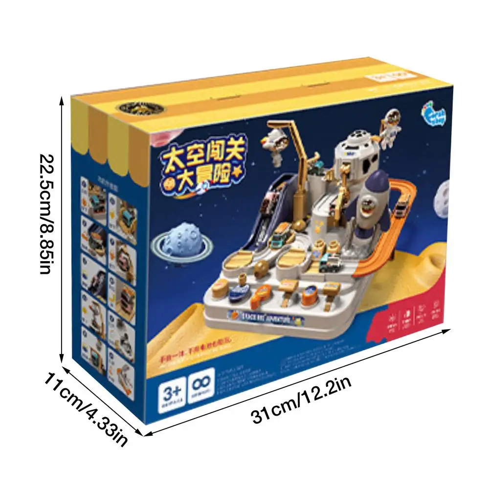 JUGUETE DIDACTICO CIUDAD MAGICA ASTRONAUTA NIÑOS MONTESSORI - 3