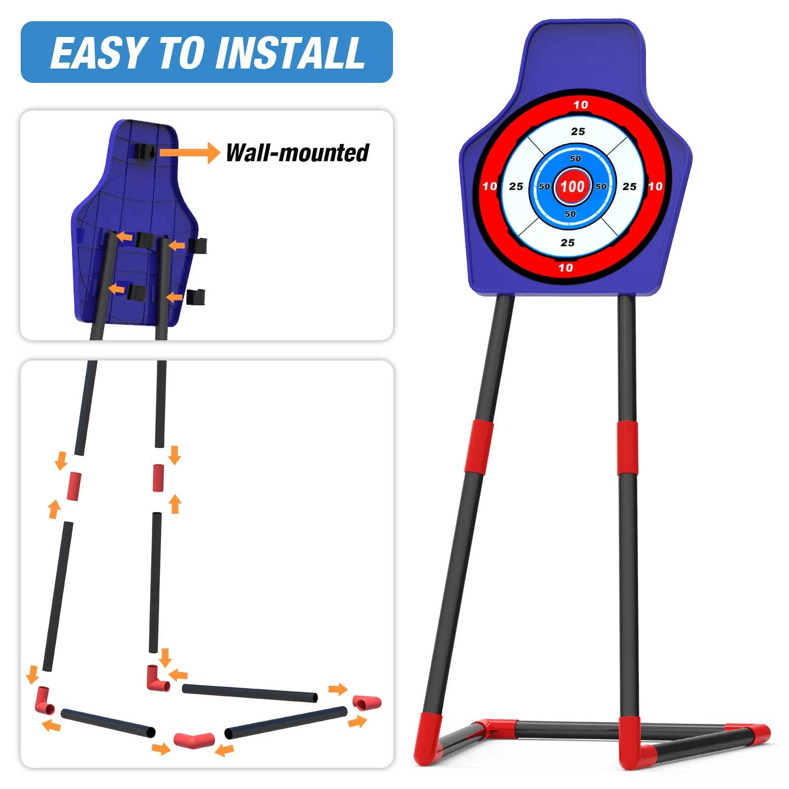 SET DE TIRO AL BLANCO PARA NIÑOS JUGUETE DE ARCO Y FLECHA - 1