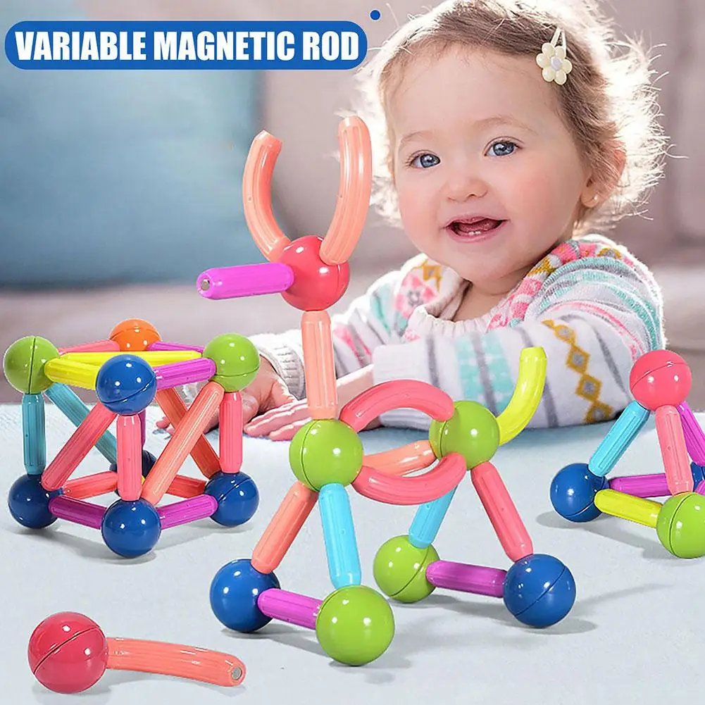 SET JUGUETE DE IMANES DIDÁCTICOS PARA NIÑOS 60 PIEZAS - 8