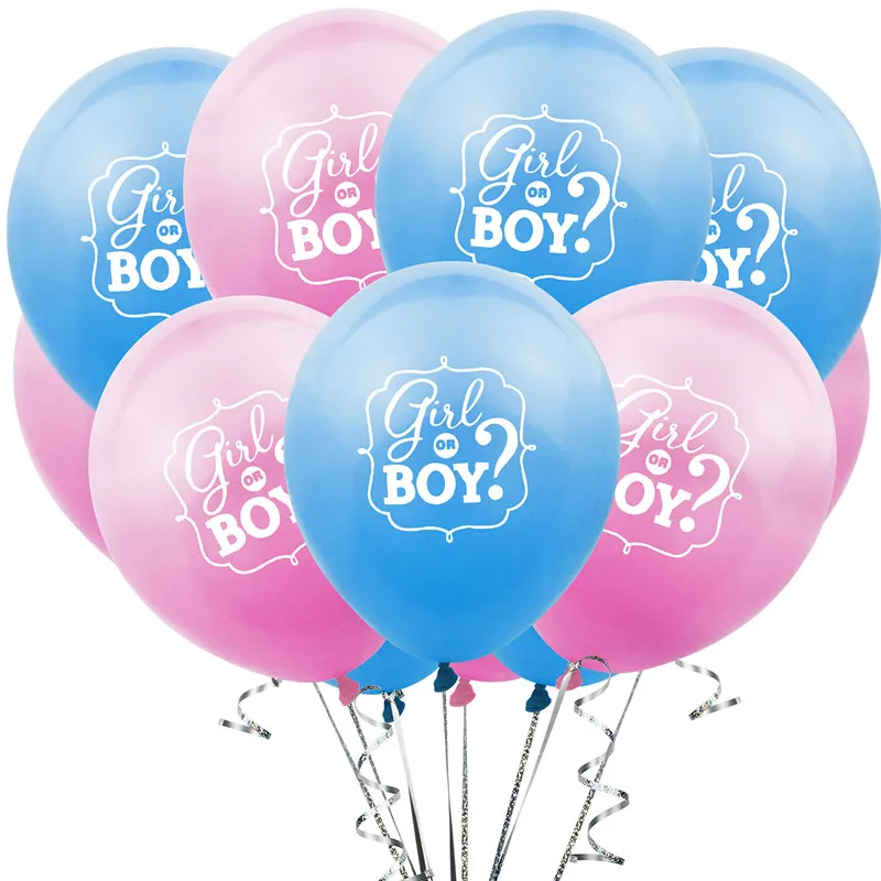 SET DE GLOBOS REVELACIÓN DE GENERO BABY SHOWER - 1