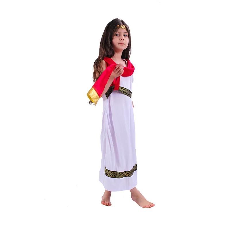 DISFRAZ ROMANA NIÑA COSPLAY JUEGO ROL TRAJE INFANTIL - 1