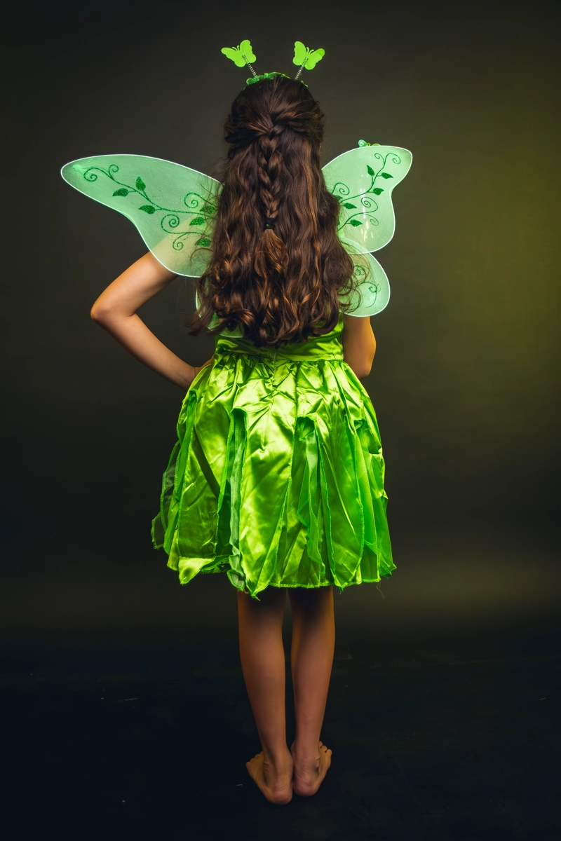 DISFRAZ INFANTIL COMPLETO CAMPANITA TINKER BELL DISNEY - 8