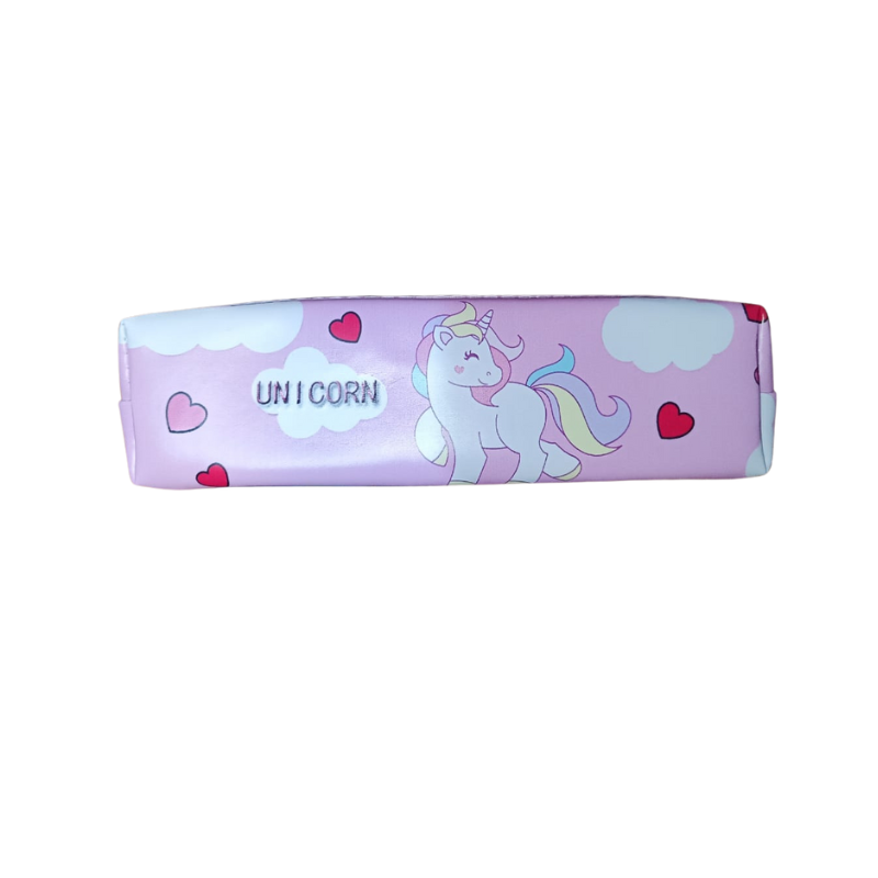 ESTUCHE UNICORNIO KAWAII LÁPIZ ESCUELA COLEGIO | AZUL - 3