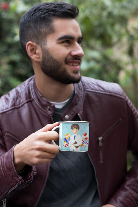 TAZA LECHERA ENLOZADO PARA EL FARMACEUTA PERSONALIZADO - 4
