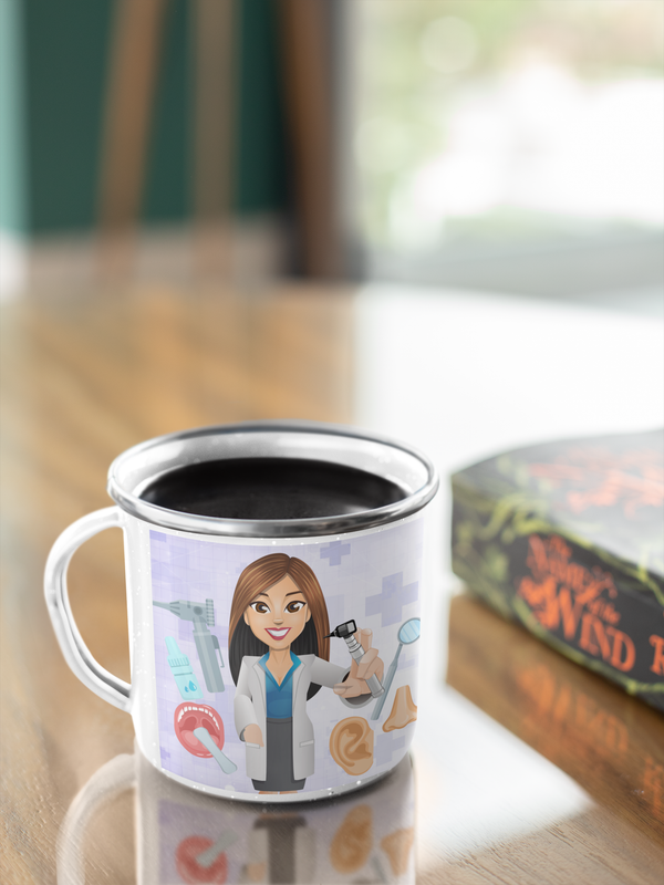 TAZA ENLOZADA LECHERA PARA FONOAUDIOLOGA PERSONALIZADO - 2