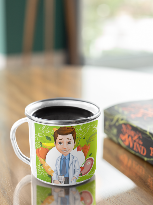 TAZA ENLOZADA LECHERA PARA EL NUTRICIONISTA PERSONALIZADO - 2