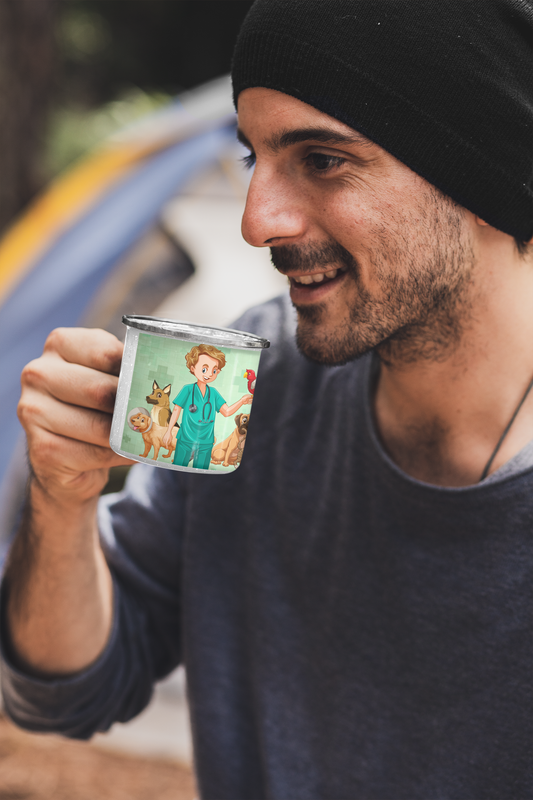 TAZA ENLOZADA LECHERA PARA EL VETERINARIO PERSONALIZADO - 2