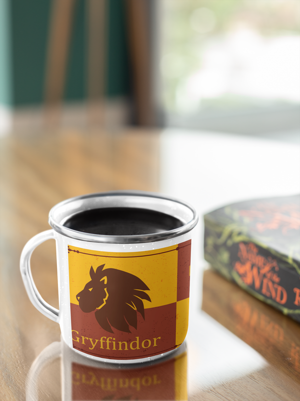 TAZA ENLOZADA LECHERA GRYFFINDOR HARRY POTTER - 4