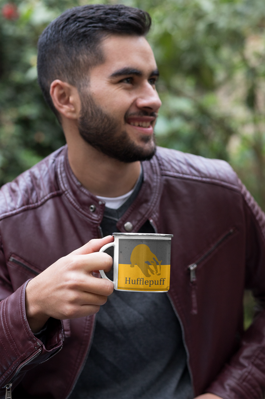 TAZA ENLOZADA LECHERA HUFFLEPUFF HARRY POTTER - 4