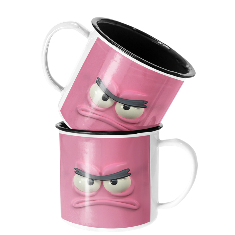 TAZA ENLOZADA LECHERA PATRICIO ESTRELLA BOB ESPONJA ANIMADO - 1
