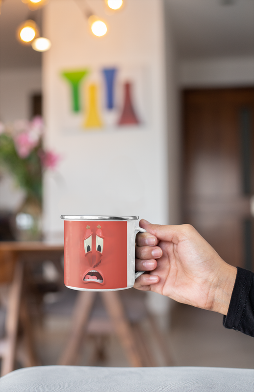 TAZA ENLOZADA LECHERA DON CANGREJO BOB ESPONJA ANIMADO - 2