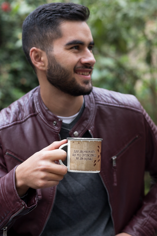 TAZA ENLOZADA LECHERA MAPA DEL MERODEADOR HARRY POTTER - 3