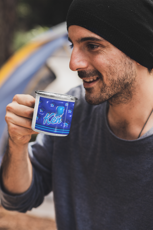 TAZA ENLOZADA LECHERA KEN PELICULA ESTRELLAS - 3