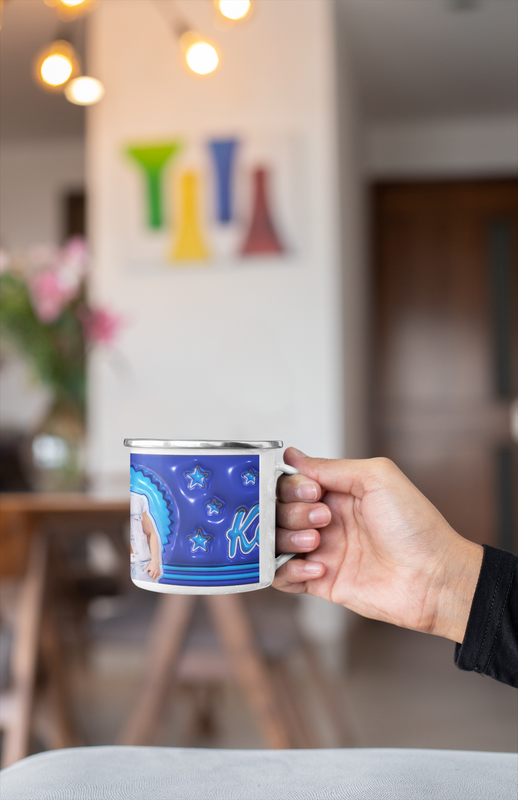 TAZA ENLOZADA LECHERA KEN PELICULA ESTRELLAS - 4