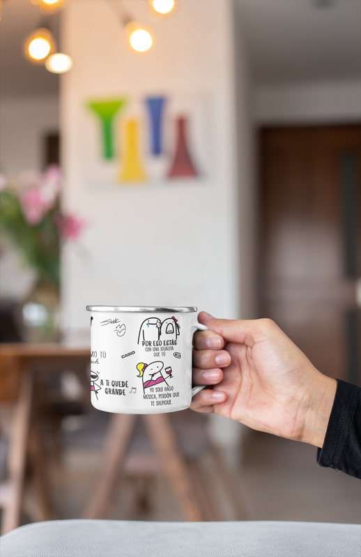 TAZA ENLOZADA LECHERA SHAKIRA PA TIPOS COMO TU - 4