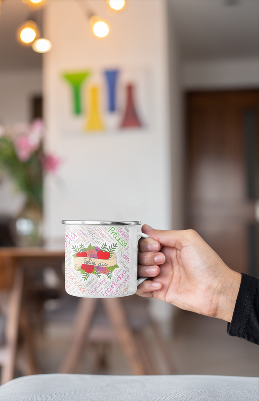 TAZA ENLOZADA LECHERA DIA DE LA MUJER MUJERES COMO TU - 3