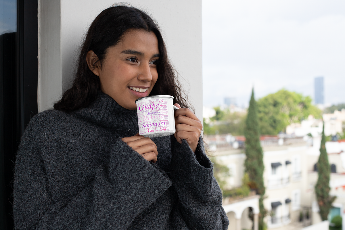 TAZA ENLOZADA LECHERA DIA DE LA MUJER GUAPA - 2