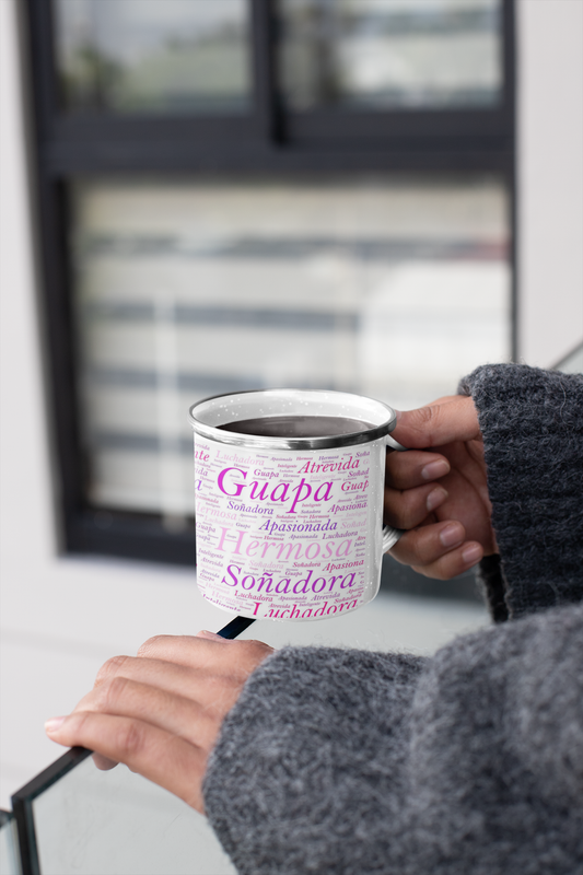 TAZA ENLOZADA LECHERA DIA DE LA MUJER GUAPA - 3