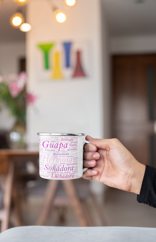 TAZA ENLOZADA LECHERA DIA DE LA MUJER GUAPA - 4