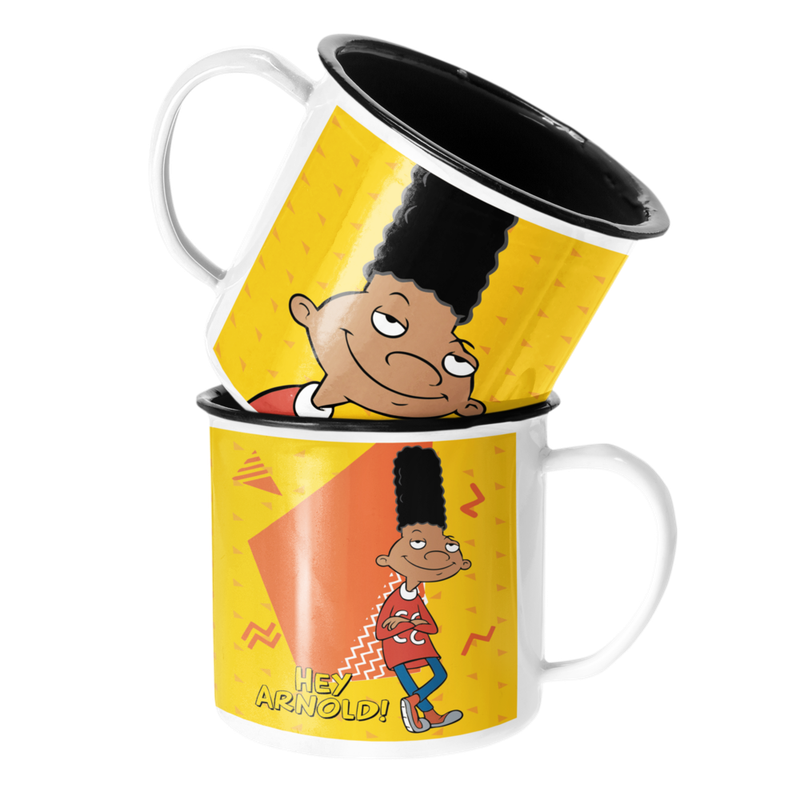 TAZA ENLOZADA LECHERA HEY ARNOLD GERALD - 1