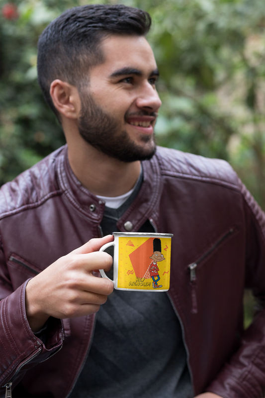 TAZA ENLOZADA LECHERA HEY ARNOLD GERALD - 4